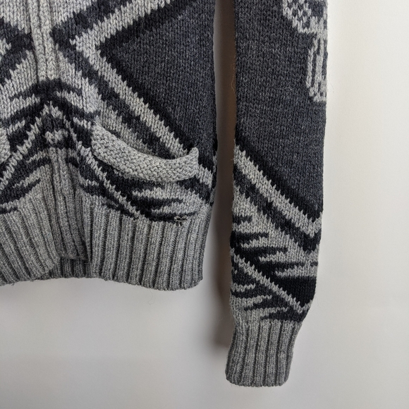 Aritzia TNA Lambswool Zip Cardigan - Picture 6 of 8